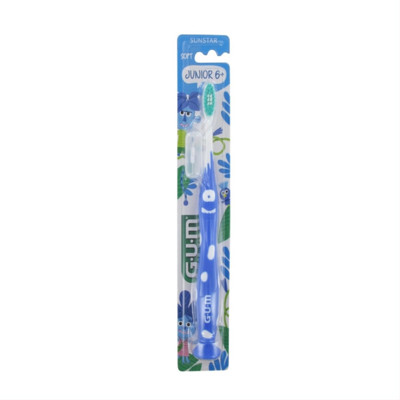 GUM JUNIOR 6+, zobu birste bērniem, no 6 - 9 gadiem. attēls