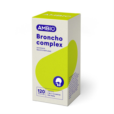 AMBIO bronho komplekss, šķidrs uztura bagātinātājs, 120 ml attēls