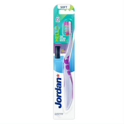 JORDAN HELLO SMILE 9+, bērnu zobu birste attēls