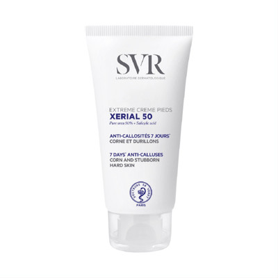 SVR XERIAL 50 EXTREME CRÈME PIEDS, intensīvs pēdu krēms ar urīnvielu 50% kausētas ādas mīkstināšanai, 50 ml attēls