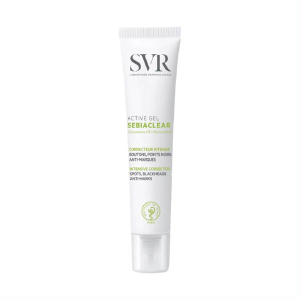 SVR SEBIACLEAR ACTIVE GEL, intensīvs sejas krēms pret pinnēm un melnajiem punktiem, 40ml attēls