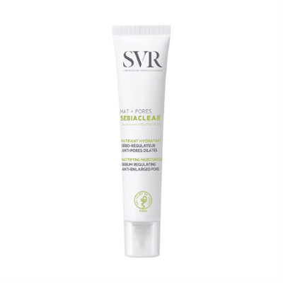 SVR SEBIACLEAR MAT + PORES, matējošs, poras samazinošs sejas krēms, 40 ml attēls