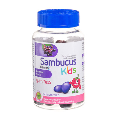 SAMBUCUS KIDS, 60 gumijas attēls