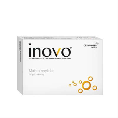 INOVO, mikroelementu un vitamīnu komplekss sievietēm, 30 tabletes attēls