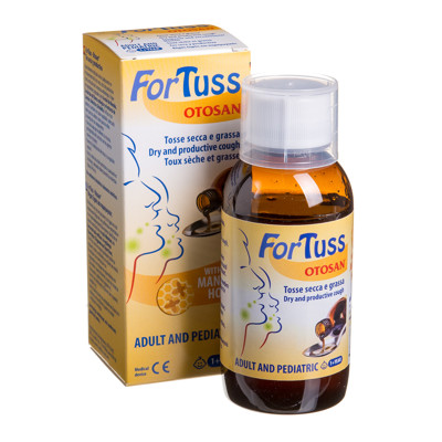 OTOSAN FORTUSS, klepus sīrups, 180 g attēls