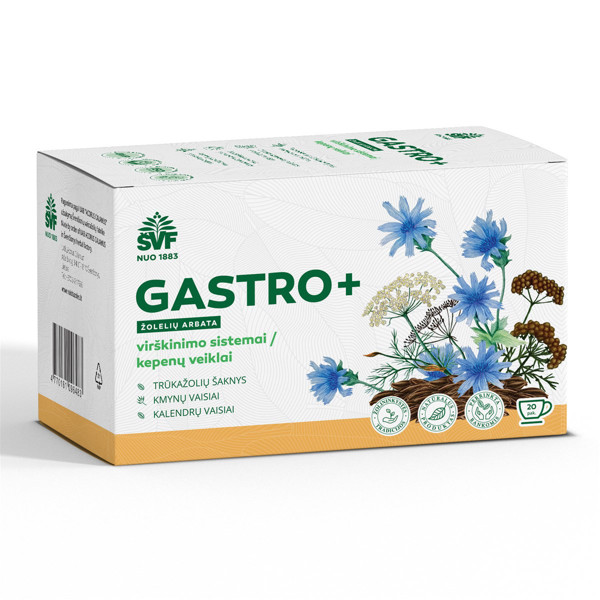 ACORUS, GASTRO+, zāļu tēja, 1,5 g, 20 gab. attēls