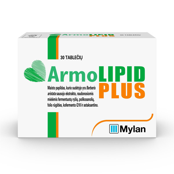 ARMOLIPID PLUS, 30 таблеток изображение