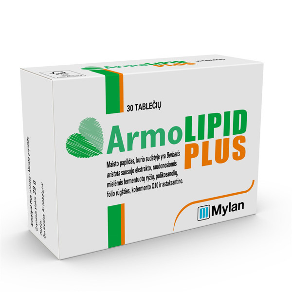 ARMOLIPID PLUS, 30 таблеток изображение