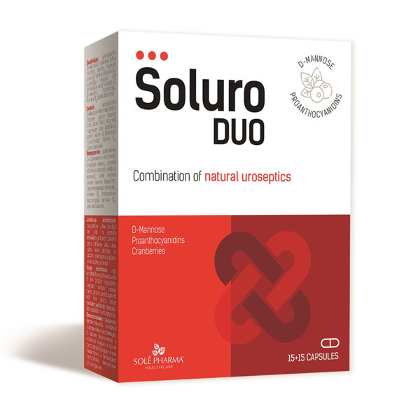 SOLURO DUO, 30 kapsulas (15 + 15) attēls