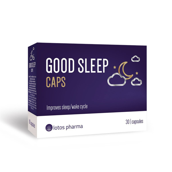 GOOD SLEEP CAPS, 30 kapsulas attēls