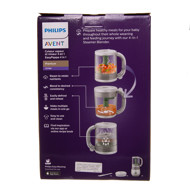 PHILIPS AVENT, tvaikonis un blenderis, 4/1, zaļš, SCF885/01 attēls