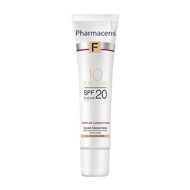 PHARMACERIS F CAPILLAR CORRECTIVE UNIFYING, pulveris, kas samazina kapilāru redzamību, Nr.10, SPF 20, 30 ml attēls