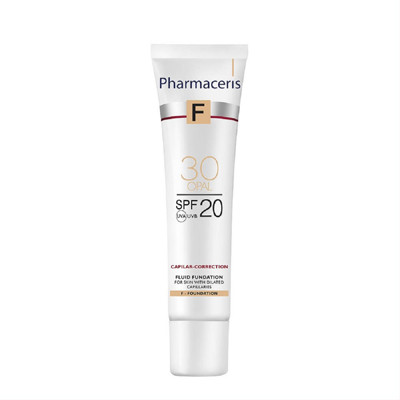 Pharmaceris F, KAPILĀRU KOREKTĪVS, pulveris nr.30, SPF20, 30ml attēls