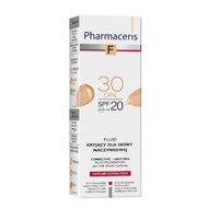 Pharmaceris F, KAPILĀRU KOREKTĪVS, pulveris nr.30, SPF20, 30ml attēls