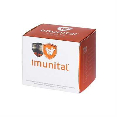 Imunital SHOTS, (20 perorālas devas pa 10 ml katra) 20 gab. attēls