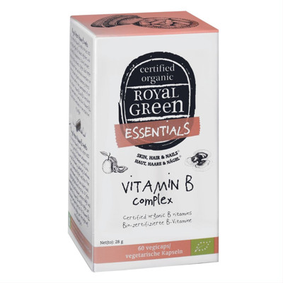 ROYAL GREEN bio vitamīna komplekss, āda, mati, nagi, 60 kapsulas attēls