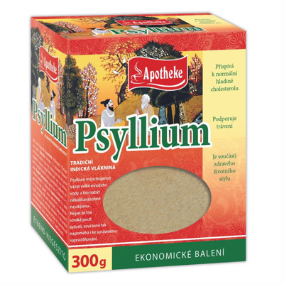 APOTHEKE PSYLLIUM, ceļmallapu sēklu sēnalas, 300g attēls