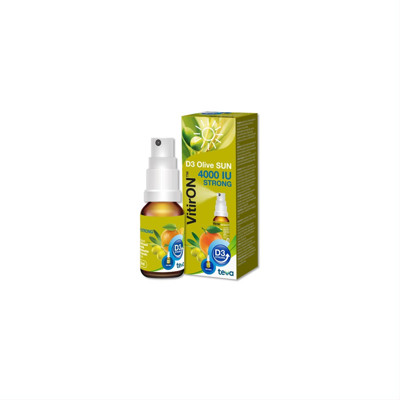 VITIRON D3 OLIVE SUN, 4000 SV, aerosols, 10 ml attēls
