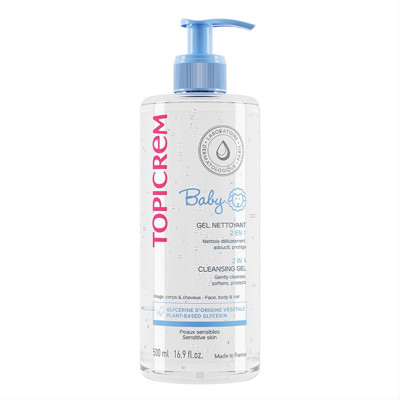 TOPICREM BABY, 2-1 mazgāšanas želeja, 500 ml attēls