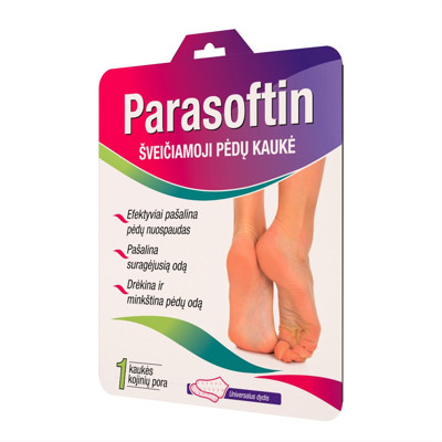 PARASOFTIN, pīlinga zeķu maska, 40 ml, pāris attēls