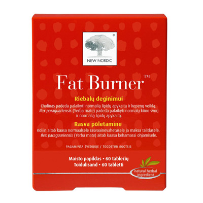 NEW NORDIC FAT BURNER, 60 tabletes attēls