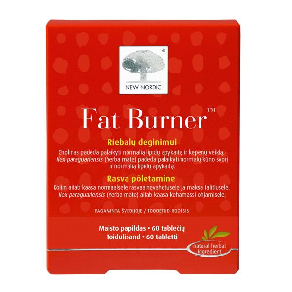 NEW NORDIC FAT BURNER, 60 tabletes attēls