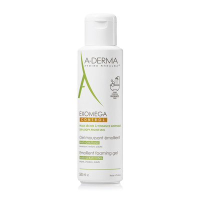 A-DERMA EXOMEGA CONTROL, mazgāšanas želeja, 500 ml attēls