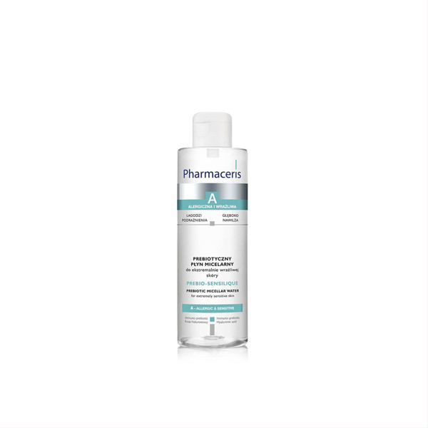 PHARMACERIS A PREBIO SENSILIQUE, prebiotisks micelārais tīrīšanas līdzeklis, 200 ml attēls