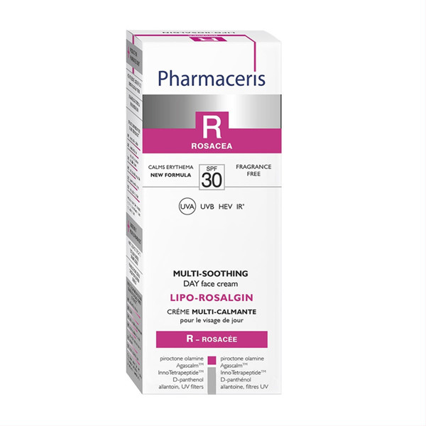 PHARMACERIS R LIPO ROSALGIN, nomierinošs krēms, SPF 30, 30 ml attēls