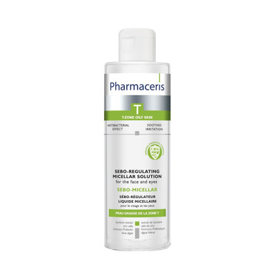 Pharmaceris T SEBO MICELLAR, micelārais tīrīšanas līdzeklis, 200 ml attēls