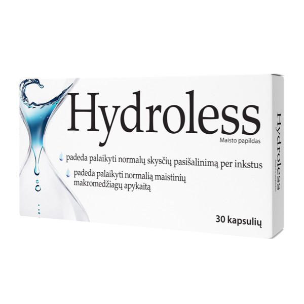 HYDROLESS, 30 kapsulas attēls