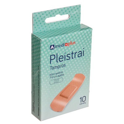 AMEDIPLUS, elastīgs plāksteris, 7 x 2 cm, 10 gab. attēls
