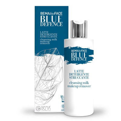 BEMA BLUE DEFENSE, sejas ādas un kosmētikas noņemšanas līdzeklis, pieniņš, 200 ml attēls