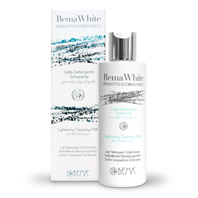 BEMA WHITE, izgaismojošs attīrošs pieniņš ādai un grimam, 200 ml attēls