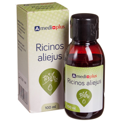 AMEDIPLUS, Rīcineļļa, 100 ml attēls
