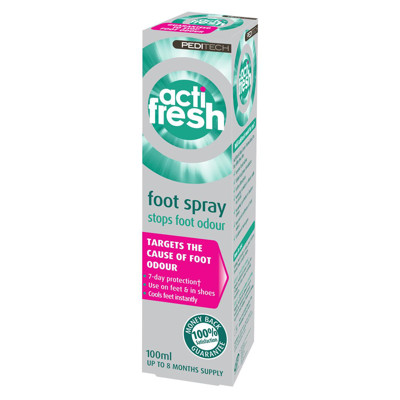 ACTI FRESH, pret nepatīkamu kāju un apavu smaku (iedarbība līdz 7 dienām), 100 ml attēls
