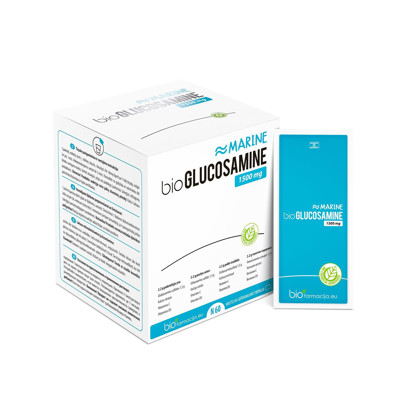 BIOGLUCOSAMINE MARINE, 1500 mg, pulveris, 60 gab. attēls