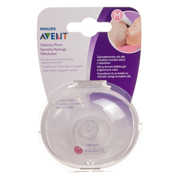 PHILIPS AVENT, silikona sprauslas, vidēji, 21 mm, SCF153/03, 2 gab. attēls