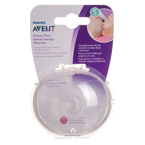 PHILIPS AVENT, silikona sprauslas, mazas, 15 mm, SCF153/01, 2 gab. attēls