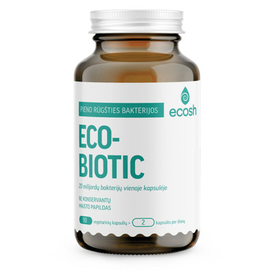 ECOSH ECOBIOTIC, 90 kapsulas attēls