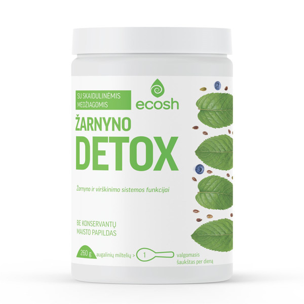 ECOSH zarnu detox, 260g attēls