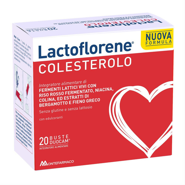 LACTOFLORENE KOLESTEROLS, 20 paciņas attēls