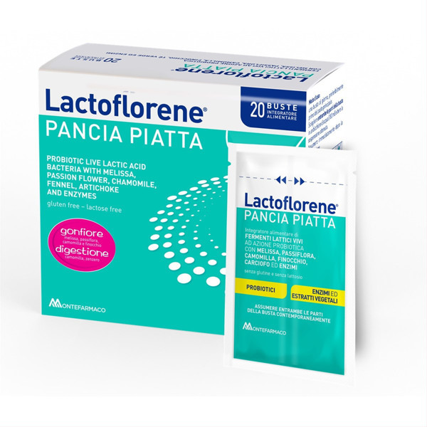 LACTOFLORENE PANCIA PIATTA, 20 paciņas attēls