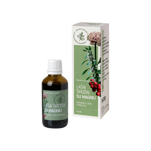 Sirds pilieni ar magniju, bez etanola, 50 ml attēls