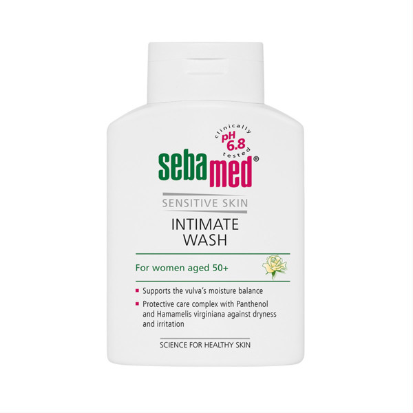 SEBAMED, intīmās higiēnas tīrīšanas līdzeklis, pH 6,8, menopauzei, 200 ml attēls
