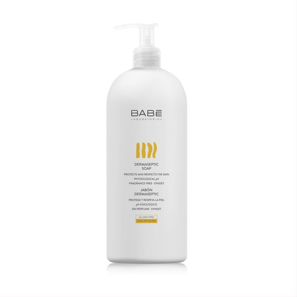 BABE BODY, dermaseptiskas šķidrās ziepes, jutīgai ķermeņa ādai, 1000 ml attēls