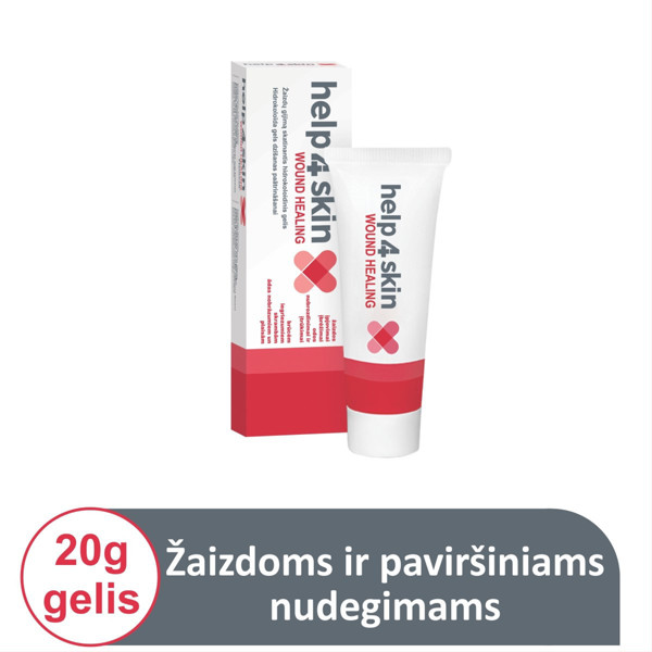 HELP4SKIN WOUND HEALING, гель в тубе, 20 г изображение