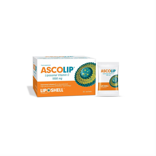 ASCOLIP, liposomāls C vitamīns, šķidra želeja, 5 ml x 30 gab. attēls