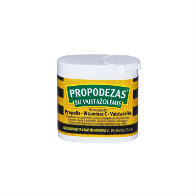 PROPODEZA AR ĀRSTNIECĪBAS AUGIEM, 50 tabletes  attēls