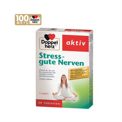 DOPPELHERZ AKTIV STRESS-GUTE NERVEN, 30 таблеток изображение